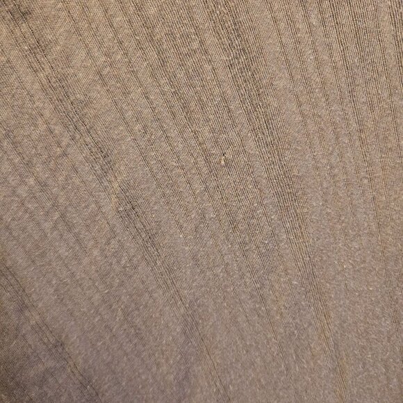 Garnet Hill S Brown Sleeveless Deep Cowl Neck Dress Sheer Gauzy Swim Coverup - Picture 7 of 12